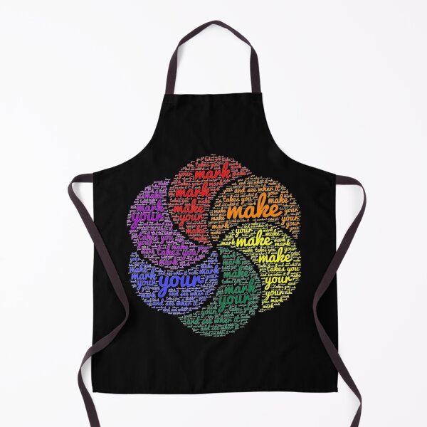 Item preview, Rainbow Retro International Dot Day Make Your Mark, Rainbow Dot Day Quote designed and sold by ghostsanda.