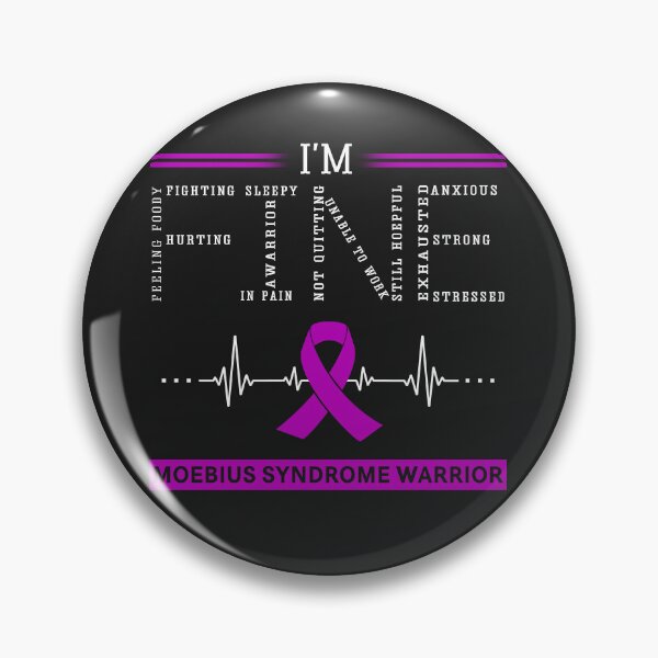 Item preview, I'm Fine Moebius Syndrome Warrior Support Moebius Syndrome Awareness Gifts designed and sold by rechardtee.