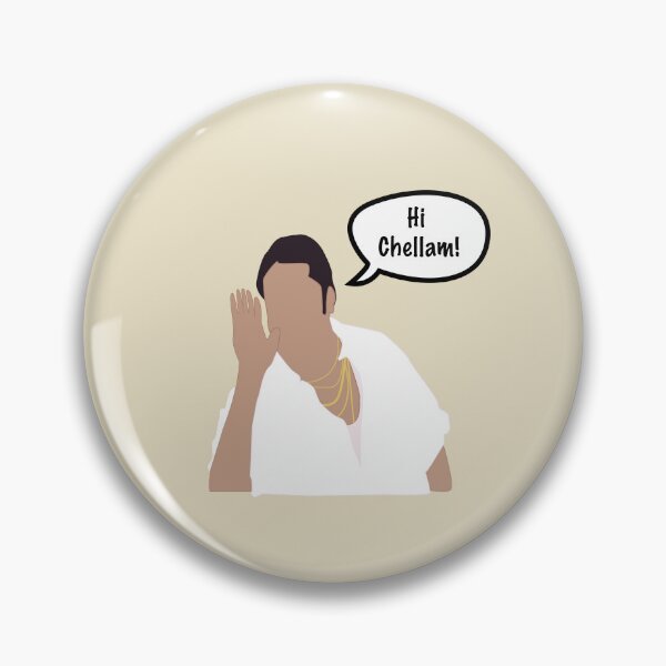 Item preview, Tamil movie, Ghilli scene. Muthupandi 'Hi Chellam!'  designed and sold by apinayag.