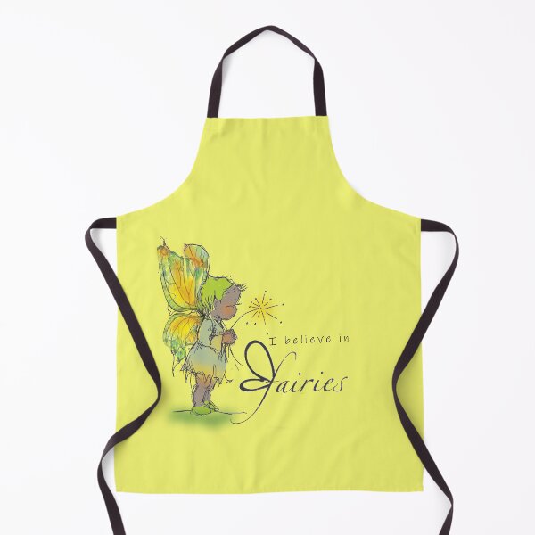 Item preview, Cathy Cheyne - 'I believe in fairies' sketch little green fairy designed and sold by CathyCheyne.