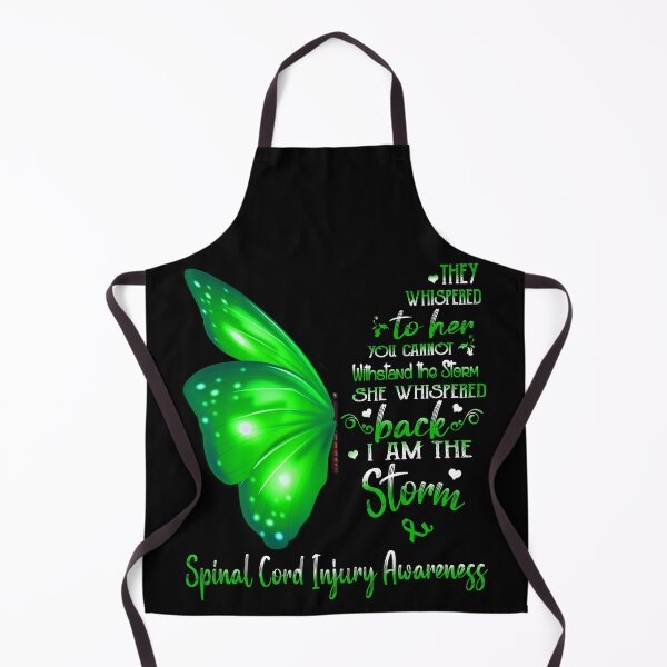 Item preview, She Whispered Back I Am The Storm Spinal Cord Injury Awareness Butterfly designed and sold by frechettee.