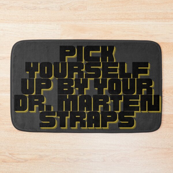 Item preview, Pick Yourself Up By Dr. Marten Straps designed and sold by Pink Ribbon.