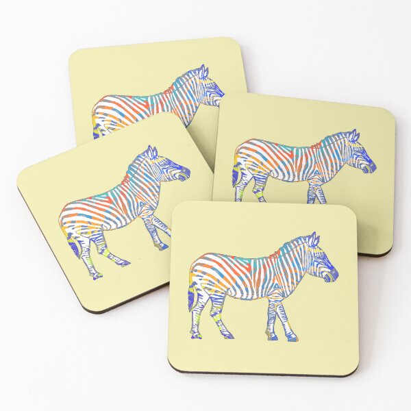 Item preview, Colorful Psychedelic Wild Zebra designed and sold by LaRoach Digital Arts.