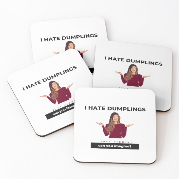 Item preview, Hate Dumplings I Hate Dumplings Just Kidding Can You Imagine | Light Background designed and sold by embaarc.