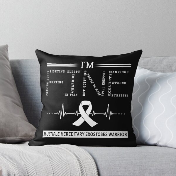 Item preview, I'm Fine Multiple Hereditary Exostoses Warrior Support Multiple Hereditary Exostoses Awareness Gifts designed and sold by rechardtee.