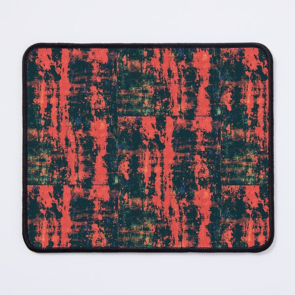 Item preview, Red abstraction, pattern blue black green designed and sold by Grey Robinson.