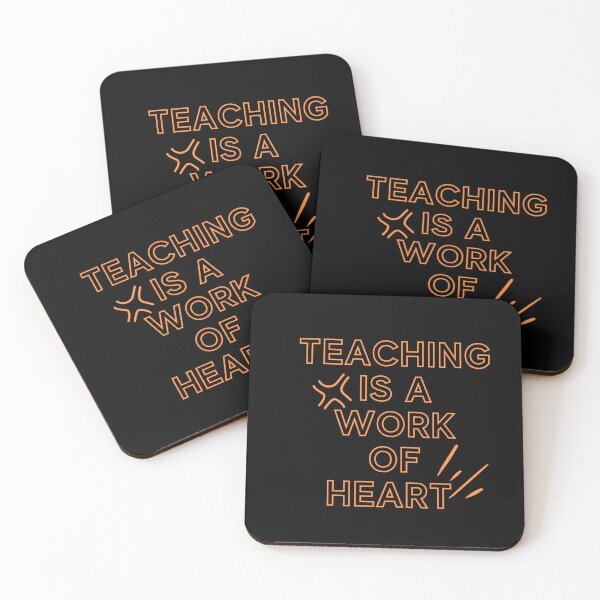 Item preview, Teaching is a work of Heart designed and sold by Saimia.