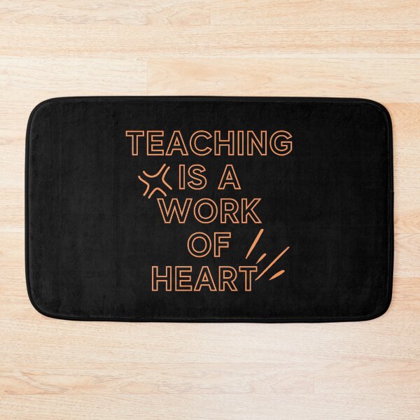Item preview, Teaching is a work of Heart designed and sold by Saimia.