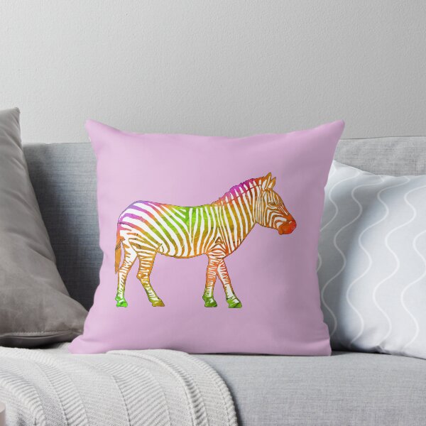Item preview, Colorful Tropical Wild Zebra designed and sold by LaRoach Digital Arts.