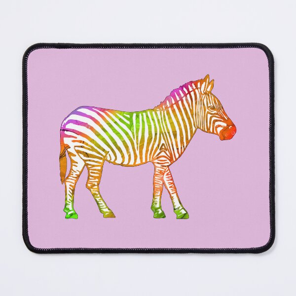 Item preview, Colorful Tropical Wild Zebra designed and sold by LaRoach Digital Arts.