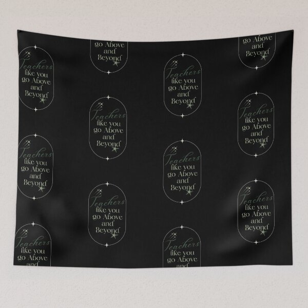 Item preview, Teachers - like you go above and beyond designed and sold by Saimia.