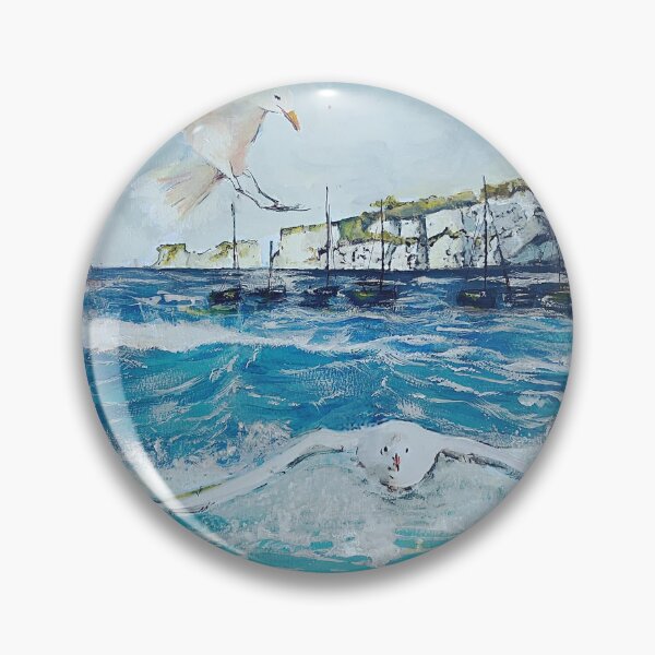 Item preview, Cathy Cheyne - Sea fishing (seagulls fishing at sea)  designed and sold by CathyCheyne.