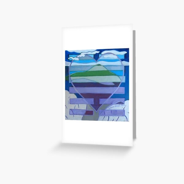 Hexagram 31: Hsien (Wooing) Greeting Card