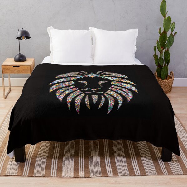Item preview, Colorful Lion Head designed and sold by SassyAnneSelect.