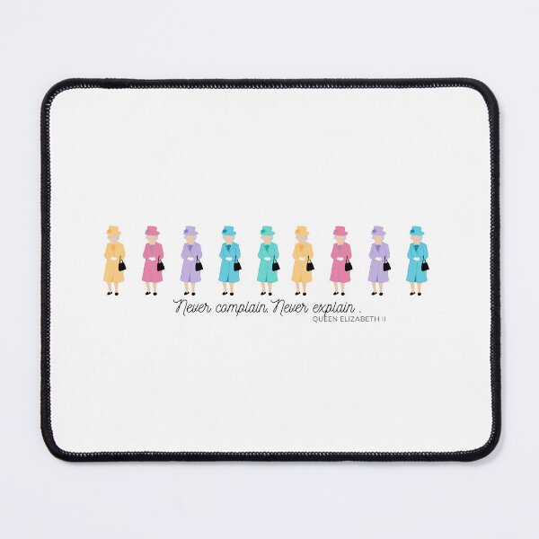 Item preview, Queen Elizabeth II, Never complain never explain designed and sold by PapeterieByTina.