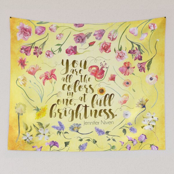 Item preview, You are all the colors in one, at full brightness.-Finch. All The Bright Places. designed and sold by literarylifeco.