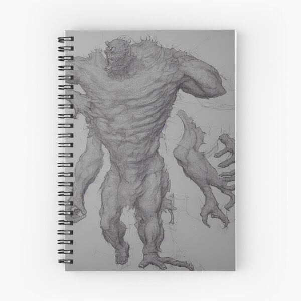 Item preview, monster sketch designed and sold by kimduloft.