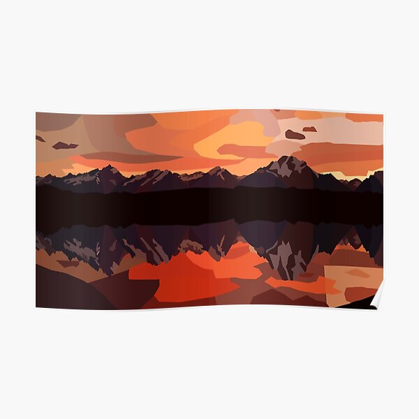Mountains Poster