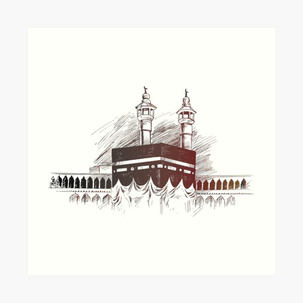Art by Mariam | Simple and elegant ma shaa Allah 🥹❤️ • #art #artwork  #artist #artistsoninstagram #wip #makkah #makkahalmukarramah  #makkah__madin... | Instagram