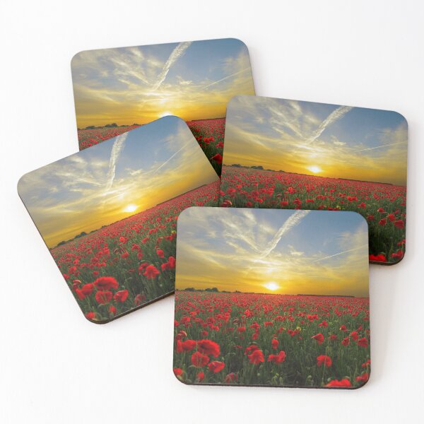 Item preview, Poppies and sunset designed and sold by fourretout.