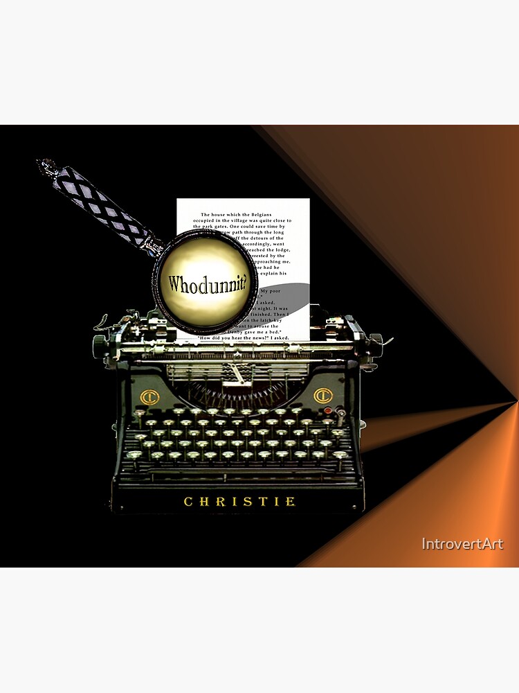 Agatha Christie kennt Whodunnit! von IntrovertArt