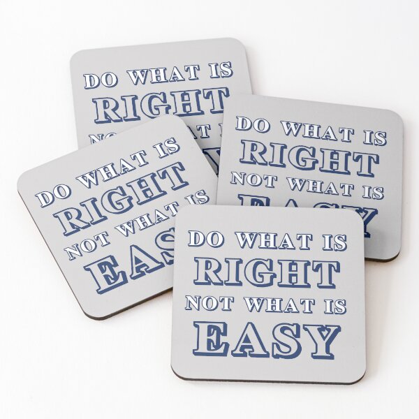 Item preview, do what is right not what is easy designed and sold by manardesign.