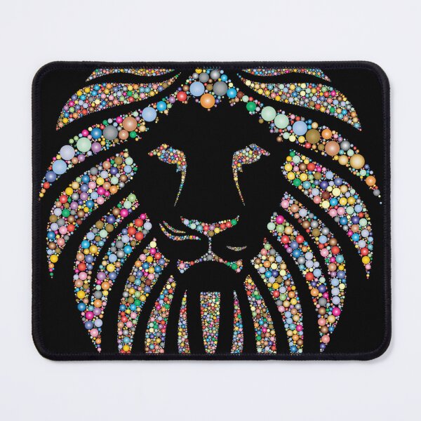 Item preview, Colorful Lion Head designed and sold by SassyAnneSelect.