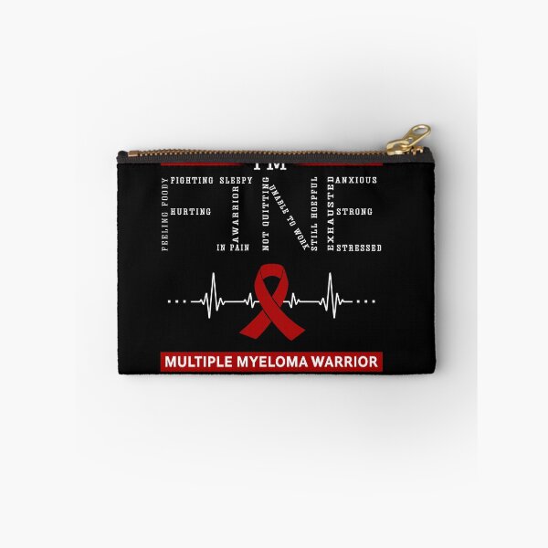 Item preview, I'm Fine Multiple Myeloma Warrior Support Multiple Myeloma Awareness Gifts designed and sold by rechardtee.