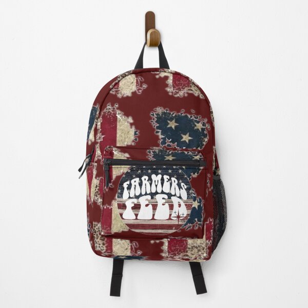 Item preview, Farmers Feed With American Flag Background and Retro Font designed and sold by handsoftime2020.