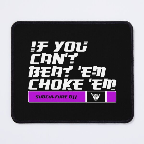 Item preview, BJJ Brazilian jiu-jitsu purple belt choke designed and sold by TheEP.