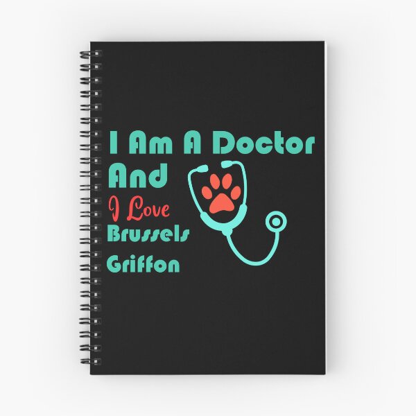 Item preview, i am a doctor and i love Brussels Griffon designed and sold by Jadir.