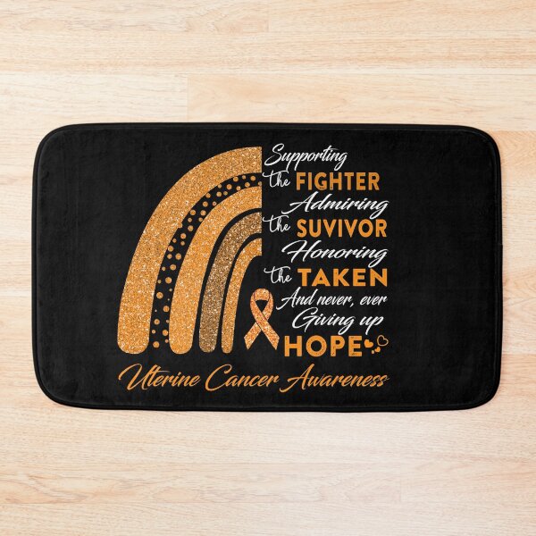 Item preview, Uterine Cancer Warrior Supporting Fighter Uterine Cancer Awareness designed and sold by Gillosina.