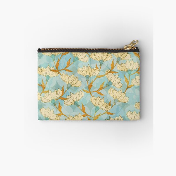 Item preview, retro white magnolia designed and sold by yfpatterndesign.