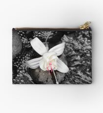 White Fuchsia Studio Pouch