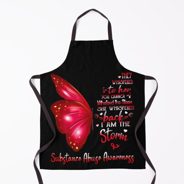 Item preview, She Whispered Back I Am The Storm Substance Abuse Awareness Butterfly designed and sold by frechettee.