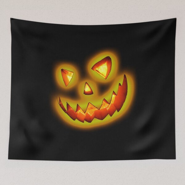 Aperçu de l'œuvre Halloween Scary Evil Pumpkin Funny Pumpkin Head créée et vendue par galilo111.