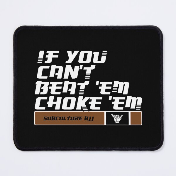 Item preview, BJJ Brazilian jiu-jitsu brown belt choke designed and sold by TheEP.