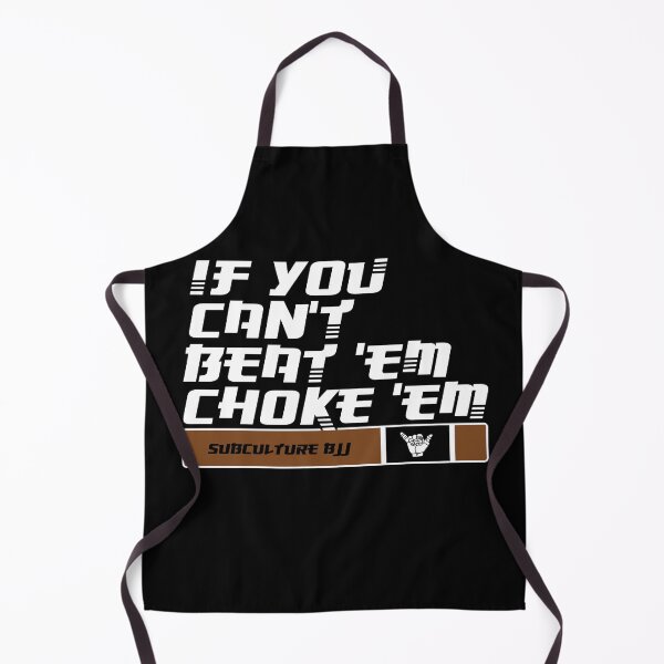 Item preview, BJJ Brazilian jiu-jitsu brown belt choke designed and sold by TheEP.