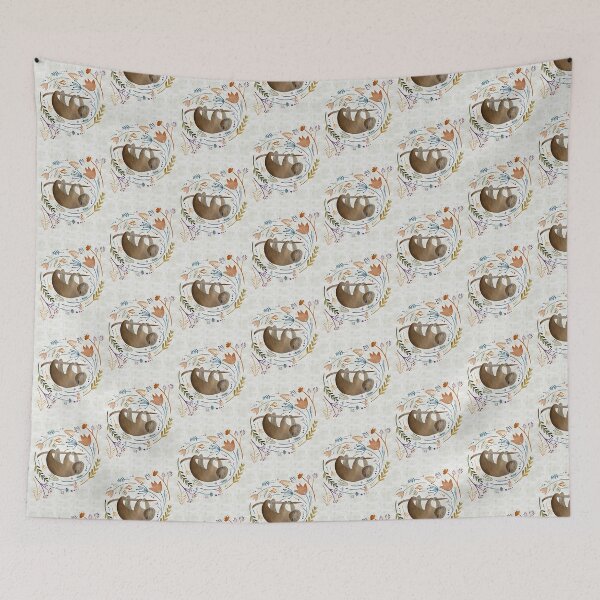 Artikelvorschau, Aquarell-Faultier-Druck entworfen und verkauft von TeraLynne.