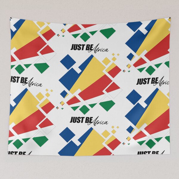 Item preview, Seychelles Cubed Flat - w/ text designed and sold by JustBeAfrica.