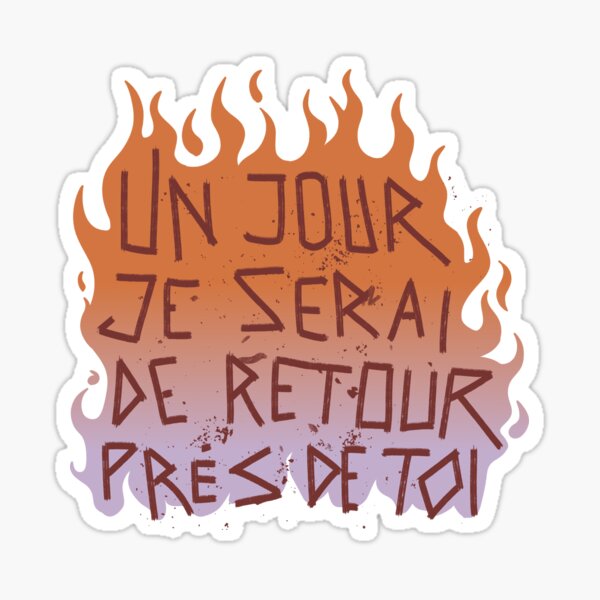 French Quote Stickers for Sale