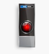 HAL 9000 panel Metal Print