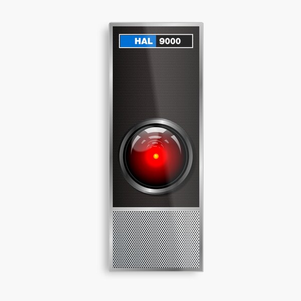 HAL 9000 panel Metal Print
