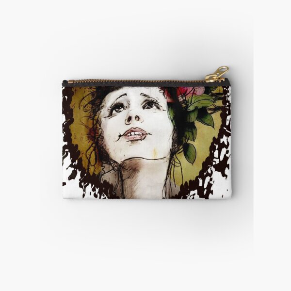 Item preview, Pretty 'art deco' Girl. - Cathy Cheyne original artwork/sketch.  designed and sold by CathyCheyne.