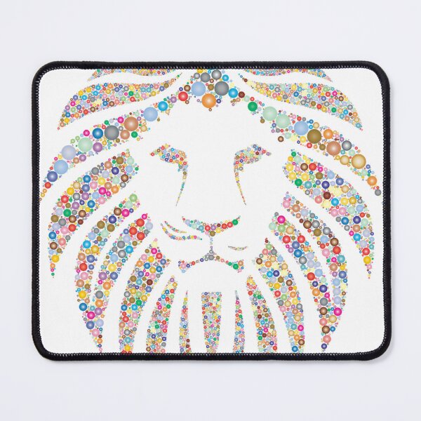 Item preview, Colorful Lion Head designed and sold by SassyAnneSelect.