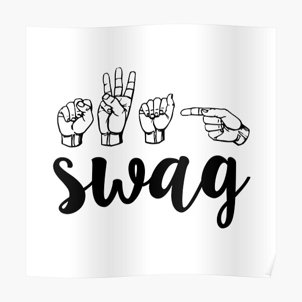 Sign Language Posters Redbubble
