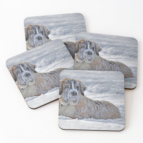 Item preview, Dog in snow designed and sold by kogshop.