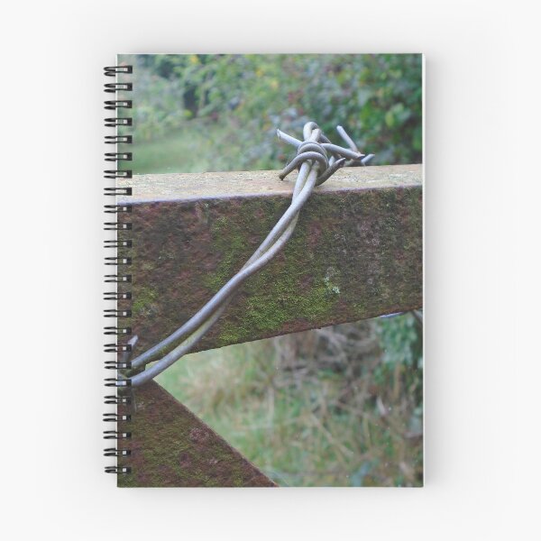 Item preview, Barbed wire wrapped round gate designed and sold by Karen Chard.