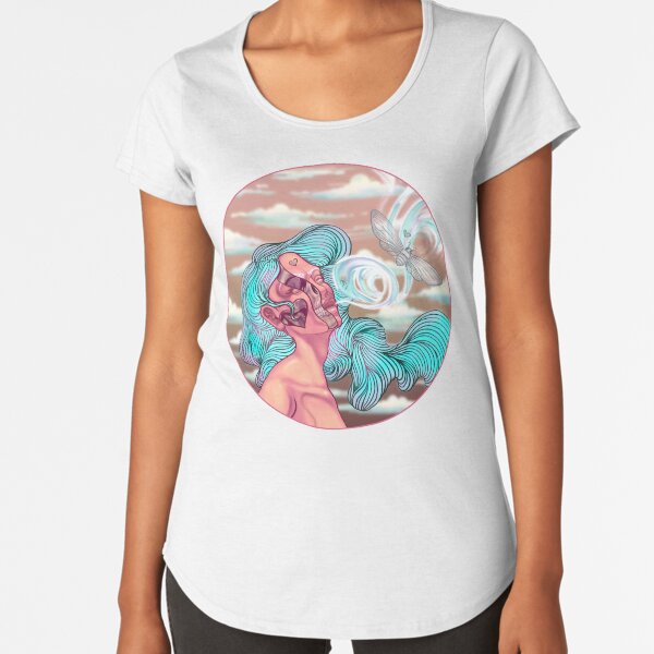 Spirit Lifting from Deep Within Premium Scoop T-Shirt