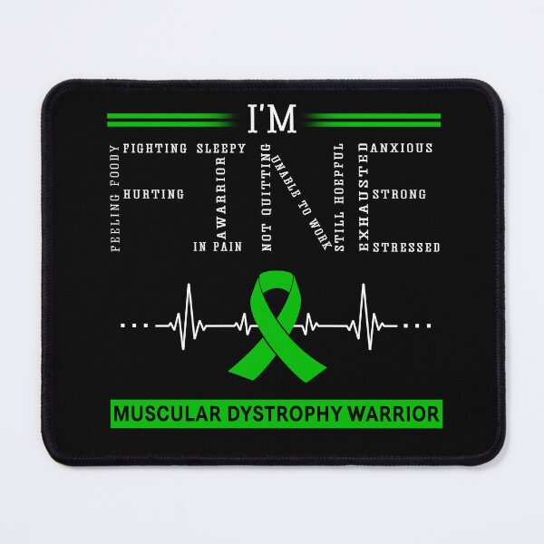 Item preview, I'm Fine Muscular Dystrophy Warrior Support Muscular Dystrophy Awareness Gifts designed and sold by rechardtee.
